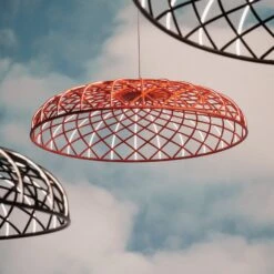 FLOS Skynest LED-Hängeleuchte, Rot 11 FLOS Skynest LED-Hängeleuchte, Rot -Flos Verkaufsgeschäft 10008922 5