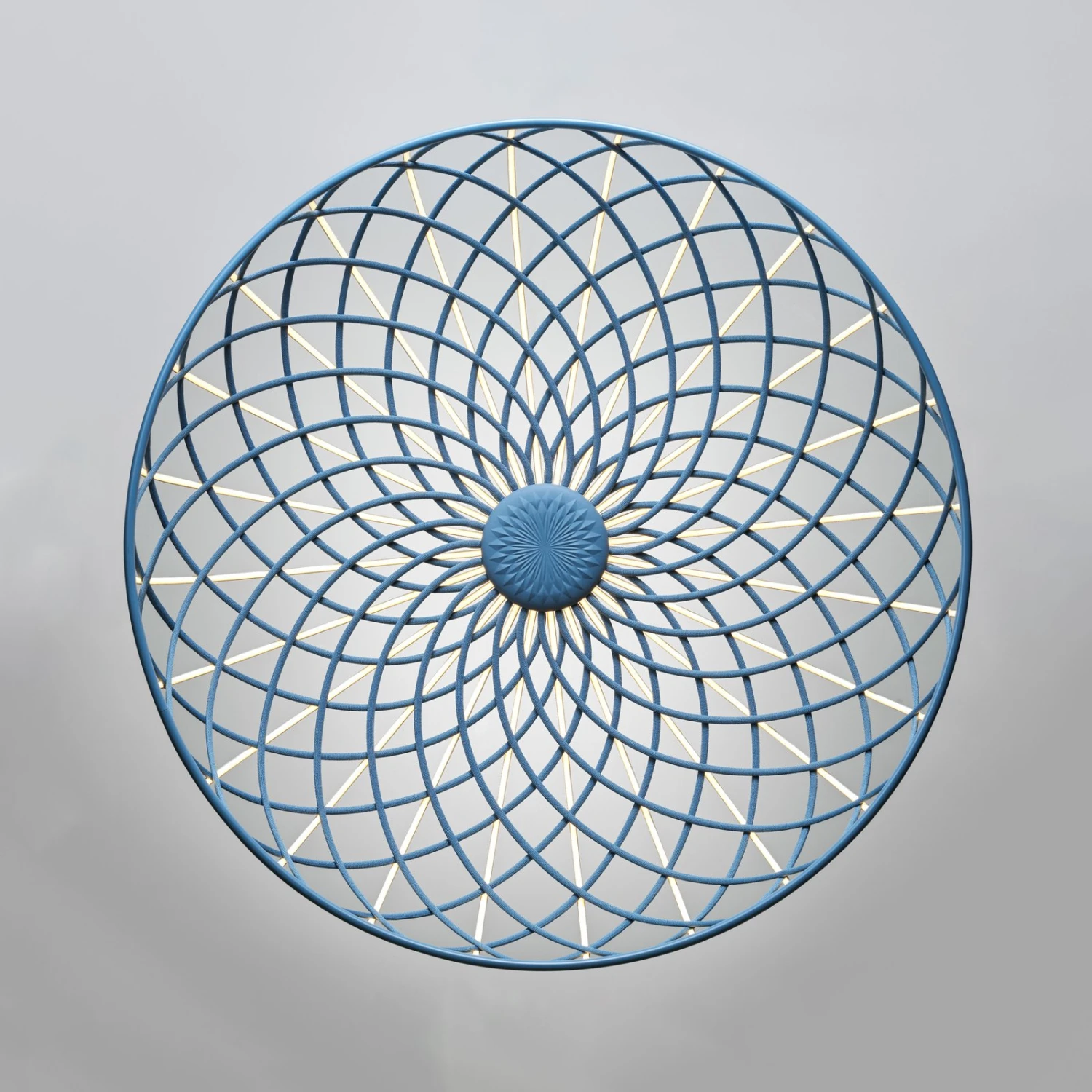 FLOS Skynest LED-Hängeleuchte, Blau 2 FLOS Skynest LED-Hängeleuchte, Blau – Bild 2