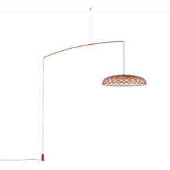 FLOS Skynest Motion LED-Hängeleuchte, Rot