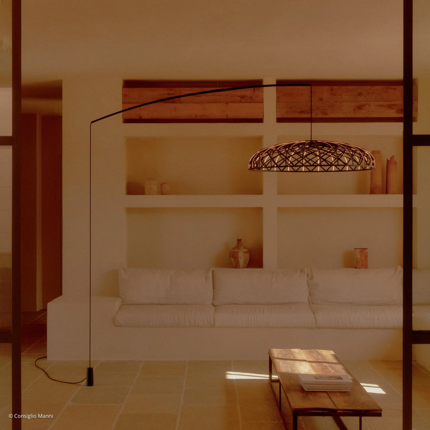 FLOS Skynest Motion LED-Hängeleuchte, Anthrazit 2 FLOS Skynest Motion LED-Hängeleuchte, Anthrazit – Bild 2