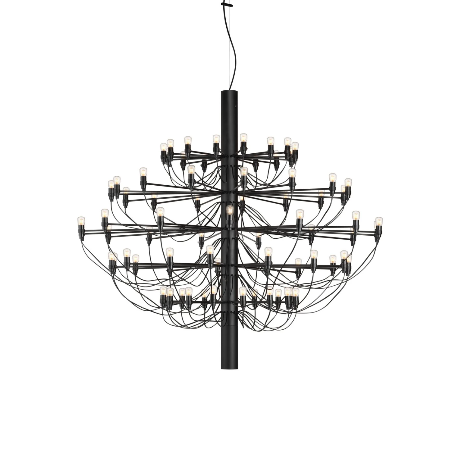 FLOS 2097/75 LED-Kronleuchter, Klar, Schwarz 1 FLOS 2097/75 LED-Kronleuchter, Klar, Schwarz