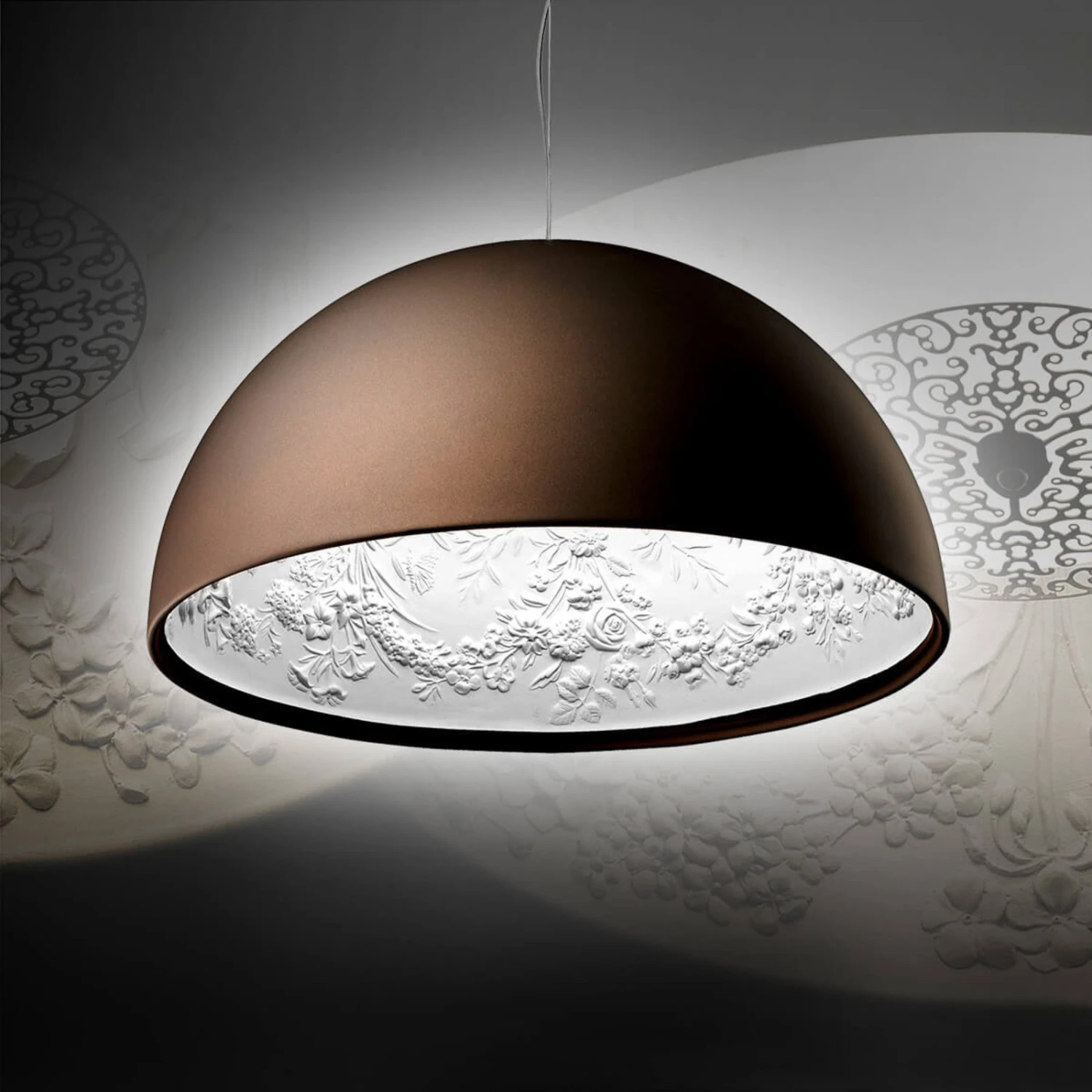 FLOS Skygarden 1 Hängeleuchte, Braun 2 FLOS Skygarden 1 Hängeleuchte, Braun – Bild 2