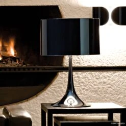 FLOS Spun Light T2 - Schwarze Tischleuchte -Flos Verkaufsgeschäft 3510117 2