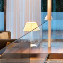 FLOS Romeo Soft T1 Tischleuchte M. Plisseeschirm 9 FLOS Romeo Soft T1 Tischleuchte M. Plisseeschirm -Flos Verkaufsgeschäft 3510122 3