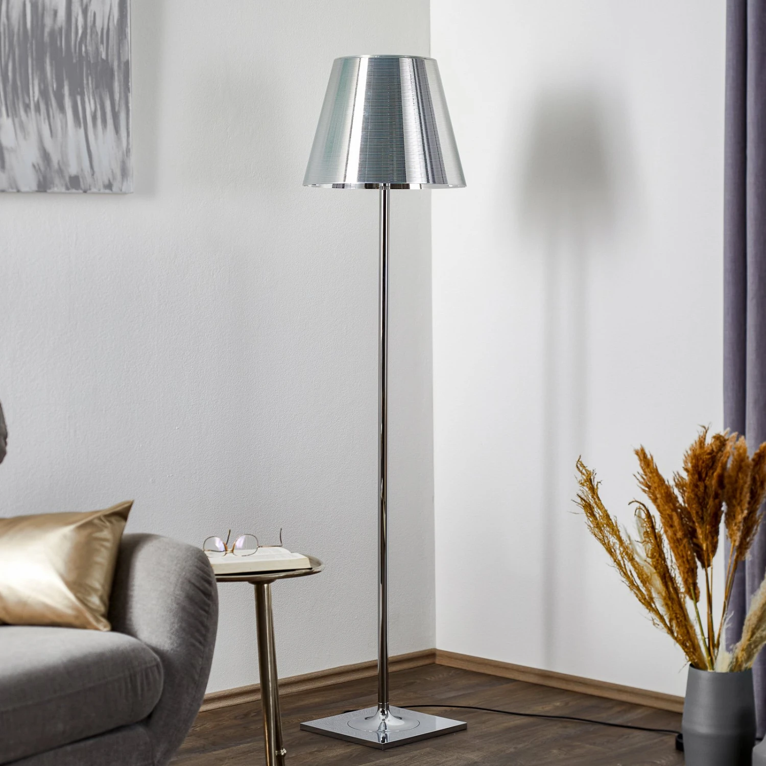 FLOS KTribe F2 Stehleuchte, Silber 7 FLOS KTribe F2 Stehleuchte, Silber – Bild 7