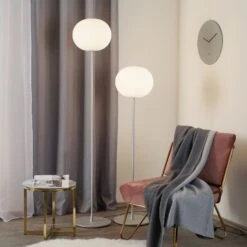 FLOS Glo-Ball Floor 1 Stehleuchte, Silber Matt -Flos Verkaufsgeschäft 3510146 6