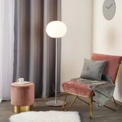 FLOS Glo-Ball Floor 1 Stehleuchte, Silber Matt -Flos Verkaufsgeschäft 3510146 7