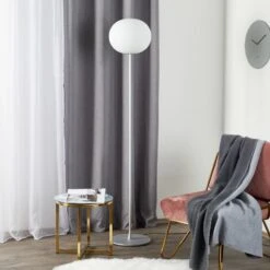 FLOS Glo-Ball Floor 2 Stehleuchte, Silber Matt -Flos Verkaufsgeschäft 3510147 4