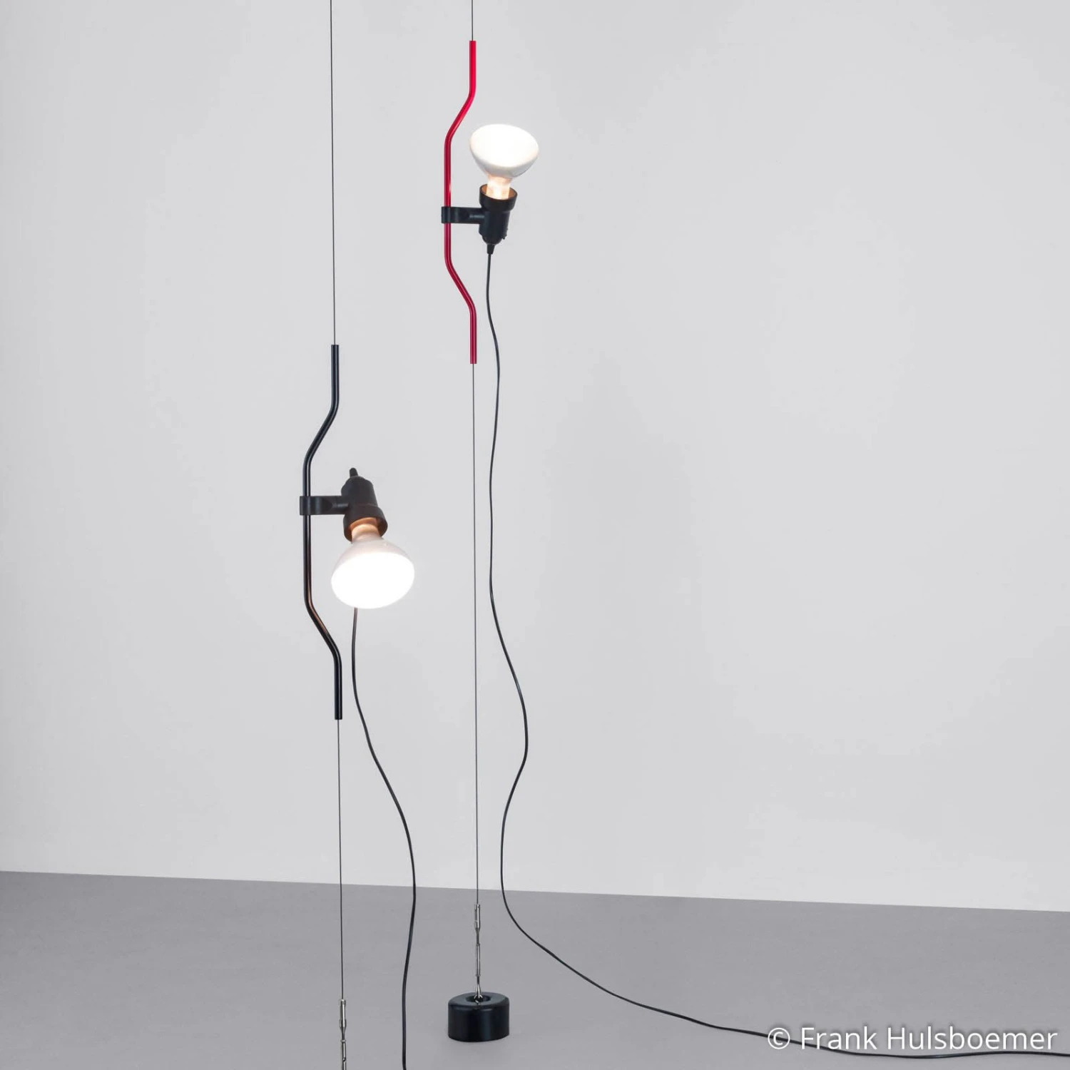 FLOS Parentesi - Stehende Hängeleuchte, Rot 3 FLOS Parentesi - Stehende Hängeleuchte, Rot – Bild 3