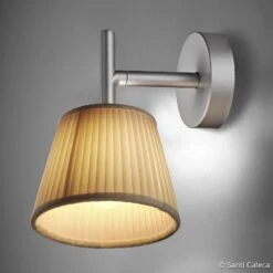 FLOS Romeo Babe Soft W - Cremefarbene Wandlampe
