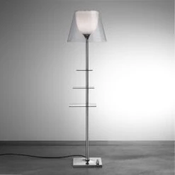 FLOS Bibliotheque Nationale Stehlampe Transparent