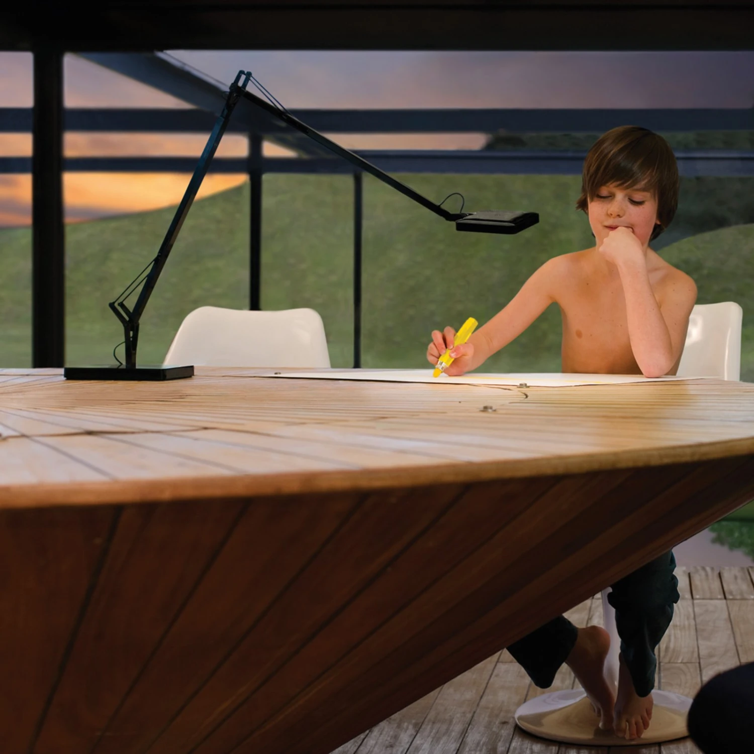 FLOS Kelvin LED-Tischleuchte In Anthrazit 4 FLOS Kelvin LED-Tischleuchte In Anthrazit – Bild 4