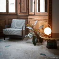 FLOS IC T1 Low Designer-Tischleuchte Messing Geb. -Flos Verkaufsgeschäft 3510295 6