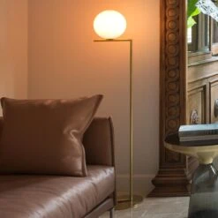 FLOS IC F1 Stehleuchte, Messing Gebürstet 14 FLOS IC F1 Stehleuchte, Messing Gebürstet -Flos Verkaufsgeschäft 3510297 4