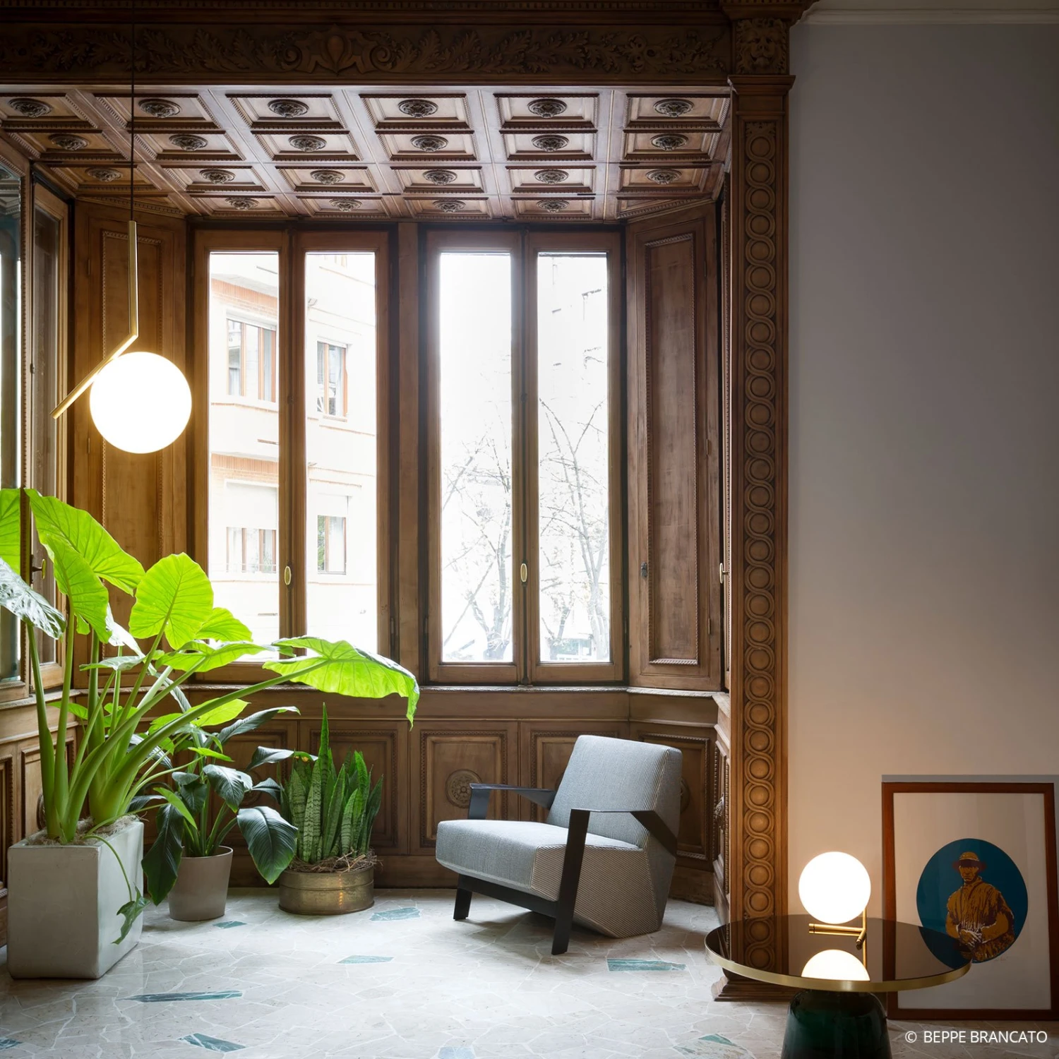 FLOS IC S2 Designer-Hängeleuchte, Messing 4 FLOS IC S2 Designer-Hängeleuchte, Messing – Bild 4