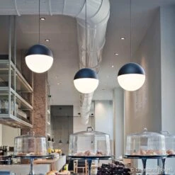 FLOS String Light Hängeleuchte, 12m Kabel, Kugel 12 FLOS String Light Hängeleuchte, 12m Kabel, Kugel -Flos Verkaufsgeschäft 3510303 3