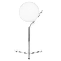 FLOS IC T1 High Tischleuchte, Chrom-glänzend