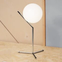 FLOS IC T1 High Tischleuchte, Chrom-glänzend 11 FLOS IC T1 High Tischleuchte, Chrom-glänzend -Flos Verkaufsgeschäft 3510327 5