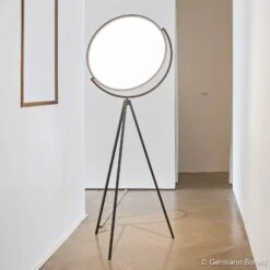 FLOS Superloon - Designer-Stehlampe, Chrom