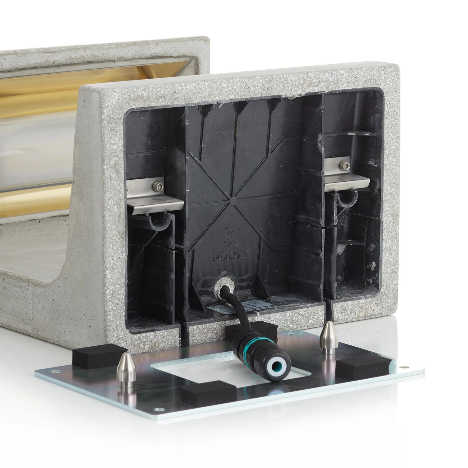 FLOS Casting Concrete - LED-Sockelleuchte, 3.000 K 9 FLOS Casting Concrete - LED-Sockelleuchte, 3.000 K – Bild 9