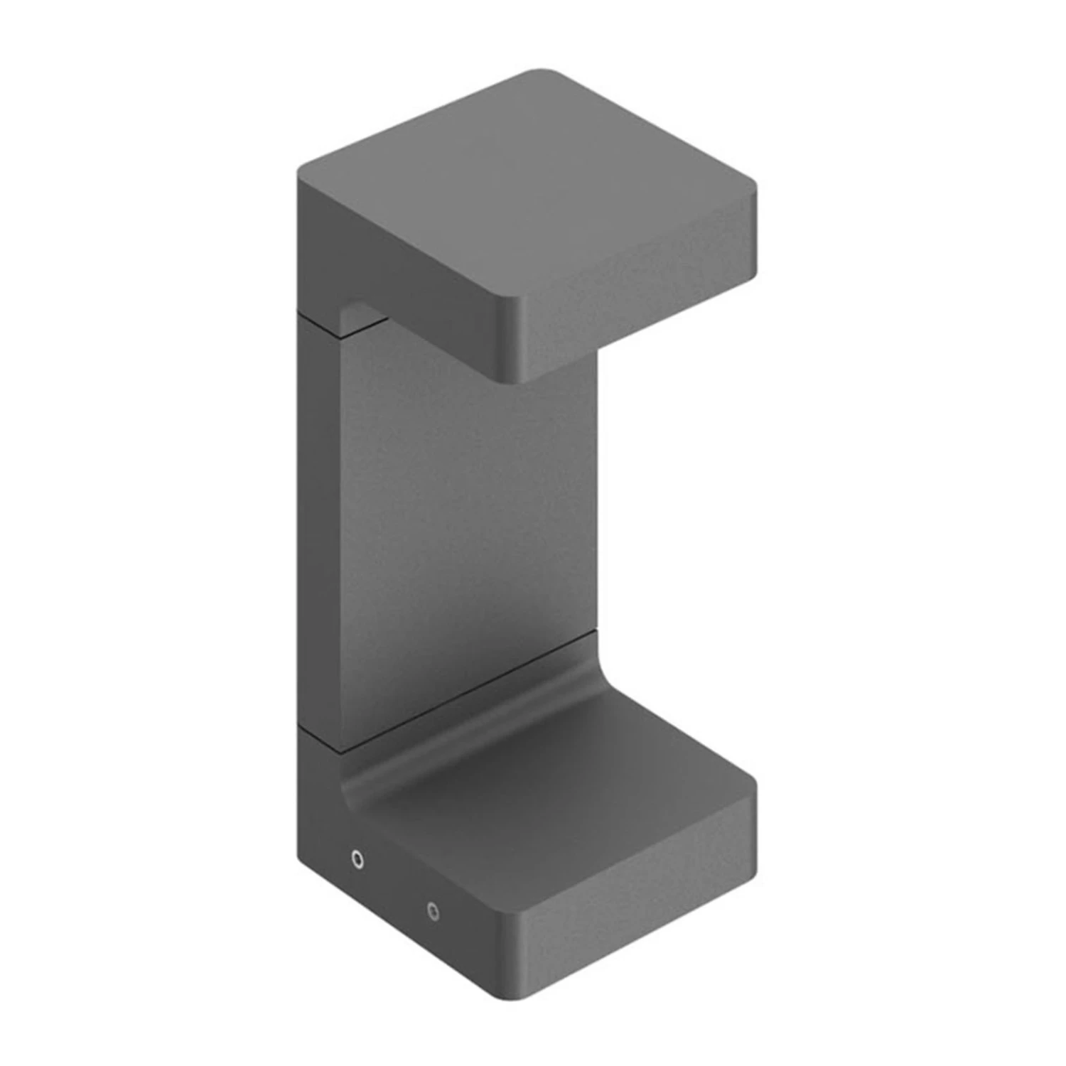 FLOS Casting C 100 Sockelleuchte 20 Cm, Anthrazit 1 FLOS Casting C 100 Sockelleuchte 20 Cm, Anthrazit