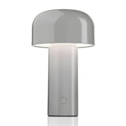 FLOS Bellhop Aufladbare LED-Tischleuchte Grau