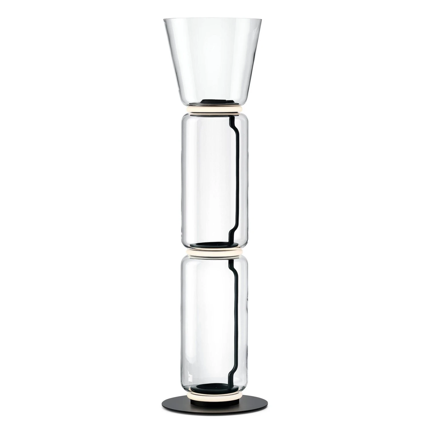 FLOS Noctambule 2 High Cylinders & Cone Small Base 1 FLOS Noctambule 2 High Cylinders & Cone Small Base