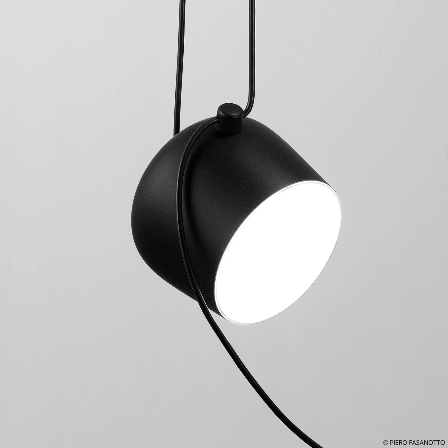 FLOS Aim Small LED-Hängeleuchte, Schwarz 1 FLOS Aim Small LED-Hängeleuchte, Schwarz