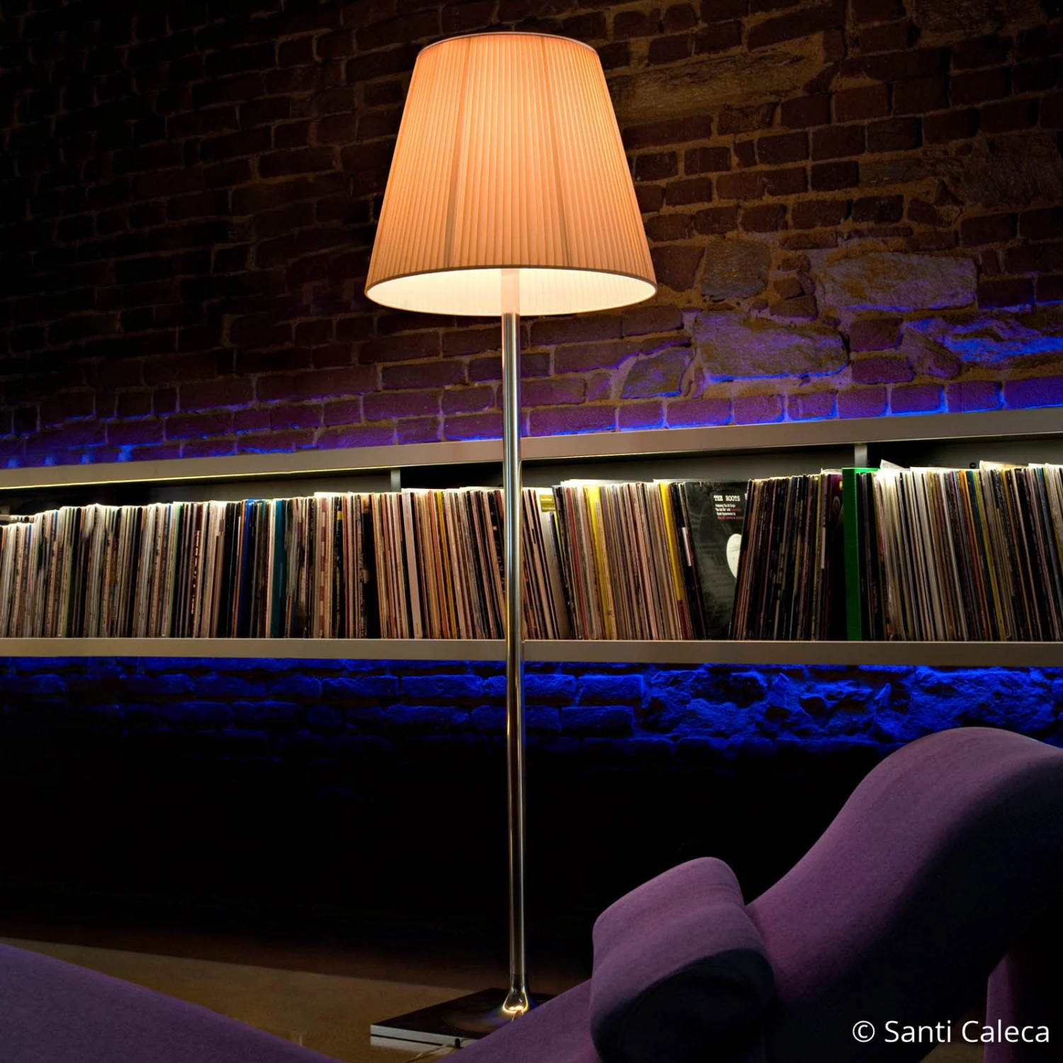 FLOS KTribe F2 Stehleuchte Mit Stoffschirm, Beige 1 FLOS KTribe F2 Stehleuchte Mit Stoffschirm, Beige