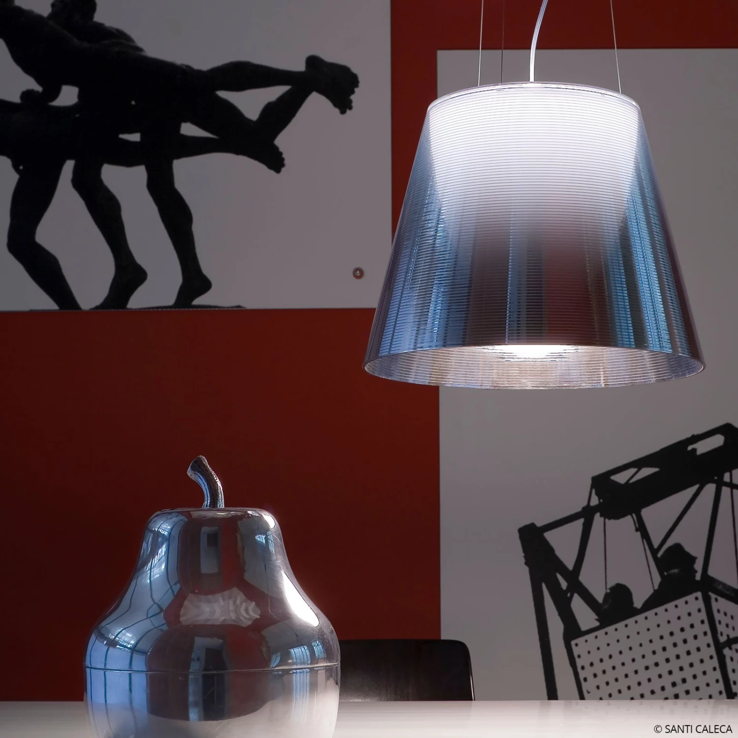 FLOS KTribe S2 Hängeleuchte, Rauchgrau 3 FLOS KTribe S2 Hängeleuchte, Rauchgrau – Bild 3