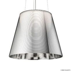 FLOS KTribe S3 Hängeleuchte, Silber