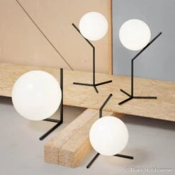 FLOS IC T2 Tischleuchte, Schwarz -Flos Verkaufsgeschäft 3510635 3