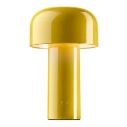FLOS Bellhop Aufladbare LED-Tischleuchte, Gelb