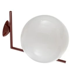 FLOS IC C/W2 Wandleuchte, Burgunder-rot Ø 30 Cm 10 FLOS IC C/W2 Wandleuchte, Burgunder-rot Ø 30 Cm -Flos Verkaufsgeschäft 3510677 3