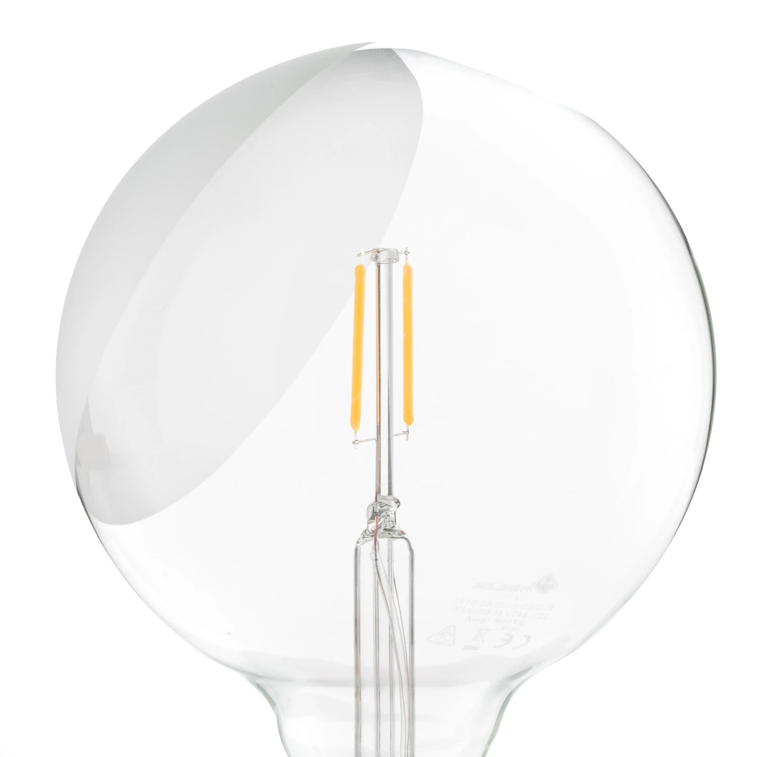 FLOS Lampadina LED-Tischlampe Orange, Fuß Schwarz 5 FLOS Lampadina LED-Tischlampe Orange, Fuß Schwarz – Bild 5