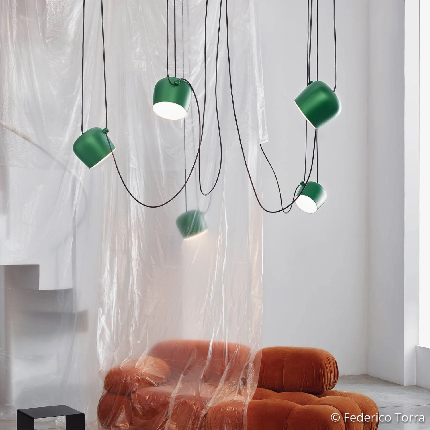 FLOS Aim LED-Pendelleuchte Ivy Eloxiert 2 FLOS Aim LED-Pendelleuchte Ivy Eloxiert – Bild 2