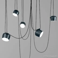 FLOS Aim LED-Pendelleuchte Blue Steel Eloxiert 8 FLOS Aim LED-Pendelleuchte Blue Steel Eloxiert -Flos Verkaufsgeschäft 3510721 3