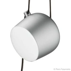 FLOS Aim LED-Pendelleuchte Light Silver Eloxiert