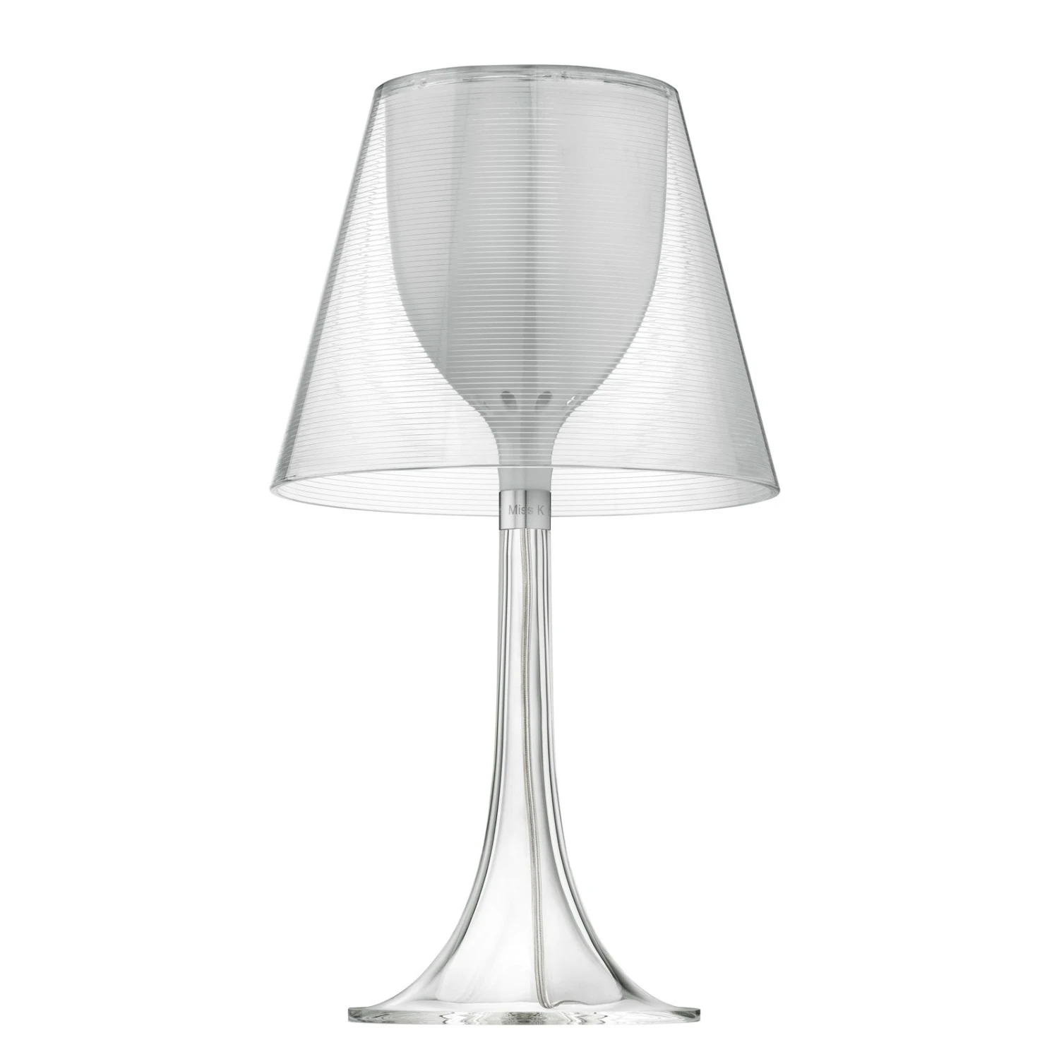 FLOS Miss K Tischlampe, Dimmschalter, Transparent 2 FLOS Miss K Tischlampe, Dimmschalter, Transparent – Bild 2