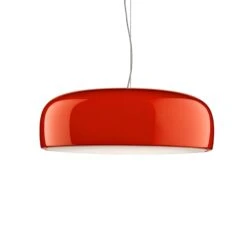 FLOS Smithfield S Pro DALI LED-Hängeleuchte, Rot