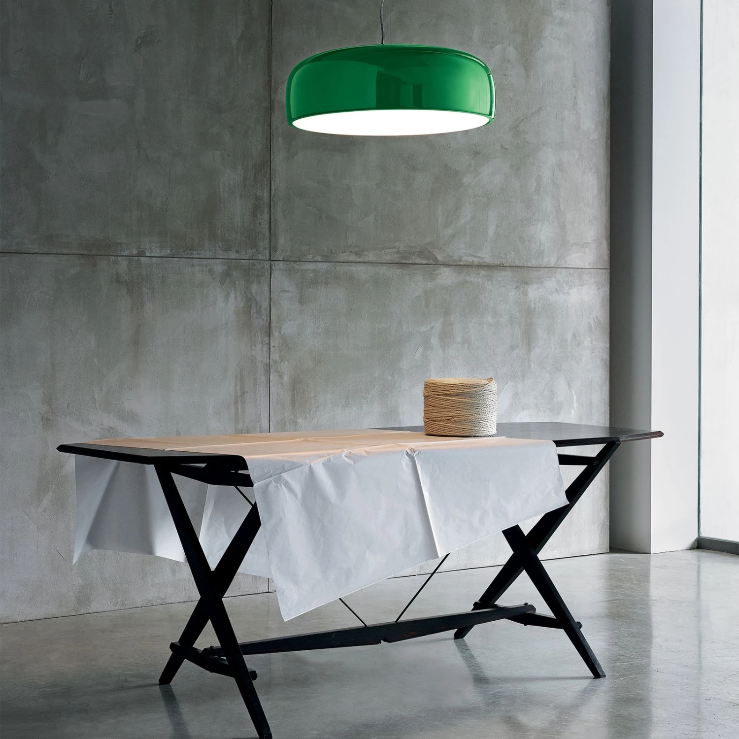 FLOS Smithfield S Pro DALI LED-Hängeleuchte, Grün 2 FLOS Smithfield S Pro DALI LED-Hängeleuchte, Grün – Bild 2