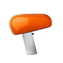 FLOS Snoopy Tischleuchte Mit Dimmer, Orange