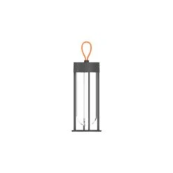 FLOS In Vitro Unplugged LED-Leuchte Grau 3000K