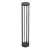 FLOS In Vitro Bollard 3, 2.700 K 90 Cm Schwarz