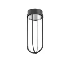 FLOS In Vitro Ceiling Deckenlampe, 2.700 K Schwarz