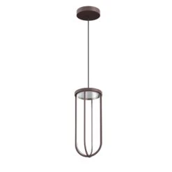 FLOS In Vitro Suspension, 2.700 K, Dunkelbraun