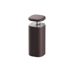 FLOS Pointbreak Bollard 2, 2.700K Dunkelbraun 30cm