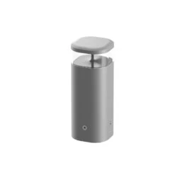 FLOS Pointbreak Bollard 2, 2.700K Grau 30cm