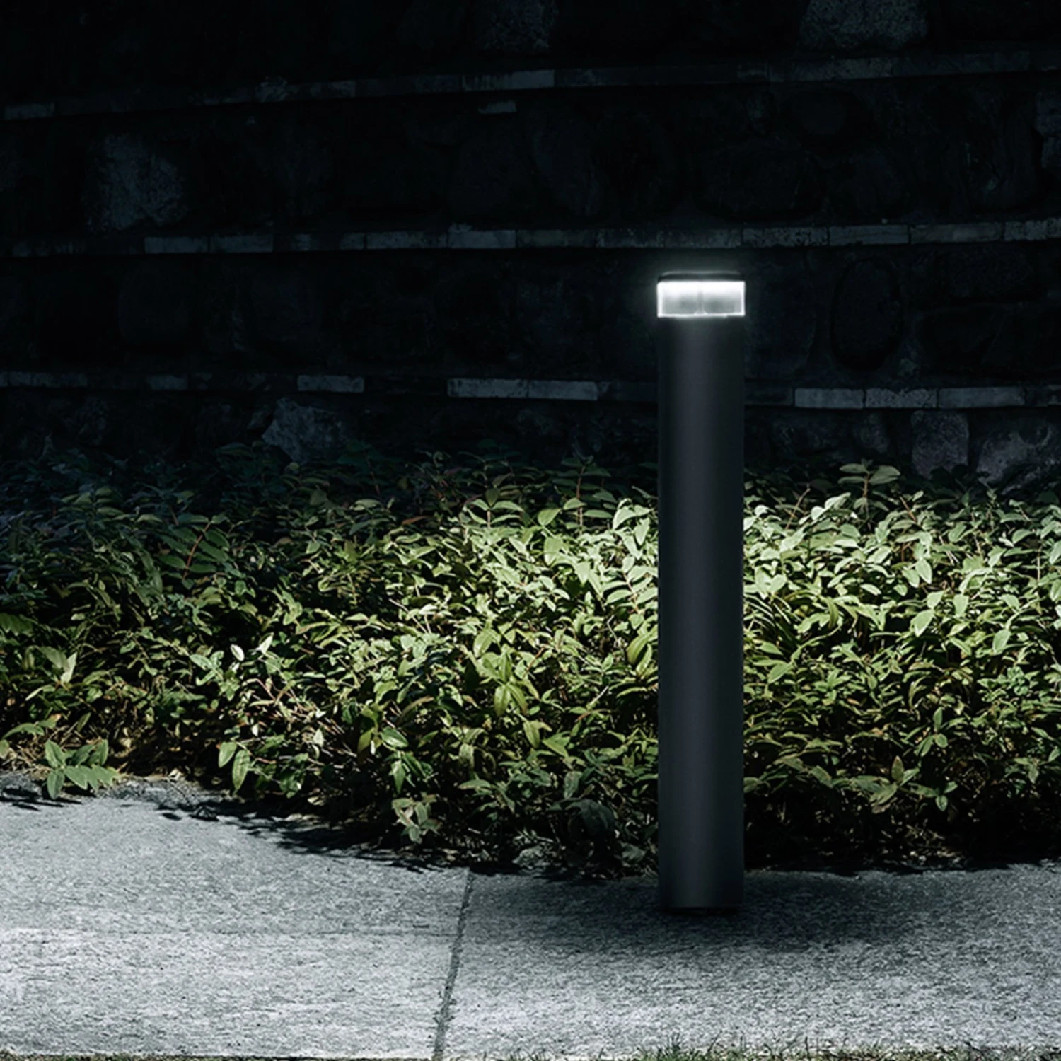 FLOS Pointbreak Bollard 2, 2.700K Anthrazit 60cm 2 FLOS Pointbreak Bollard 2, 2.700K Anthrazit 60cm – Bild 2