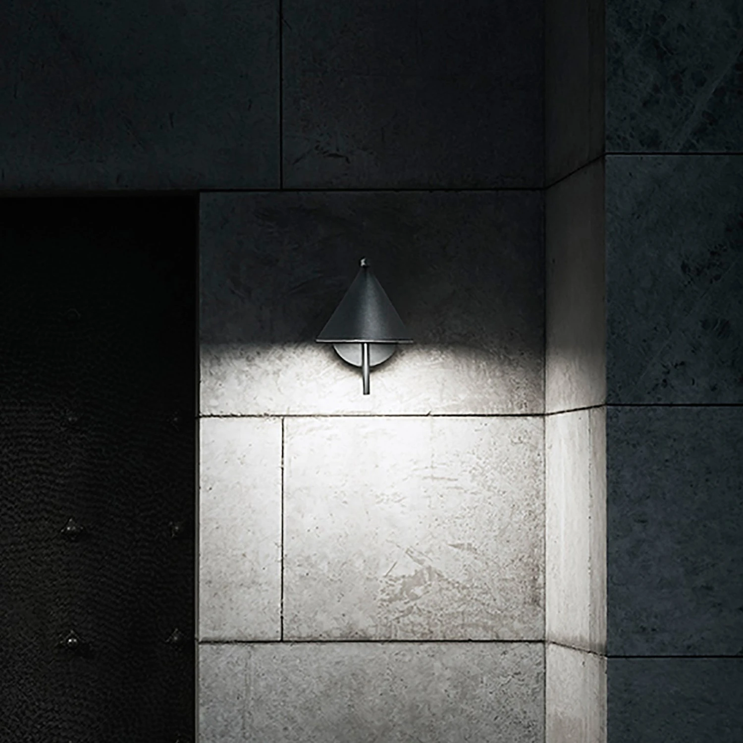 FLOS Captain Flint Außenwandlampe 2.700K Schwarz 2 FLOS Captain Flint Außenwandlampe 2.700K Schwarz – Bild 2